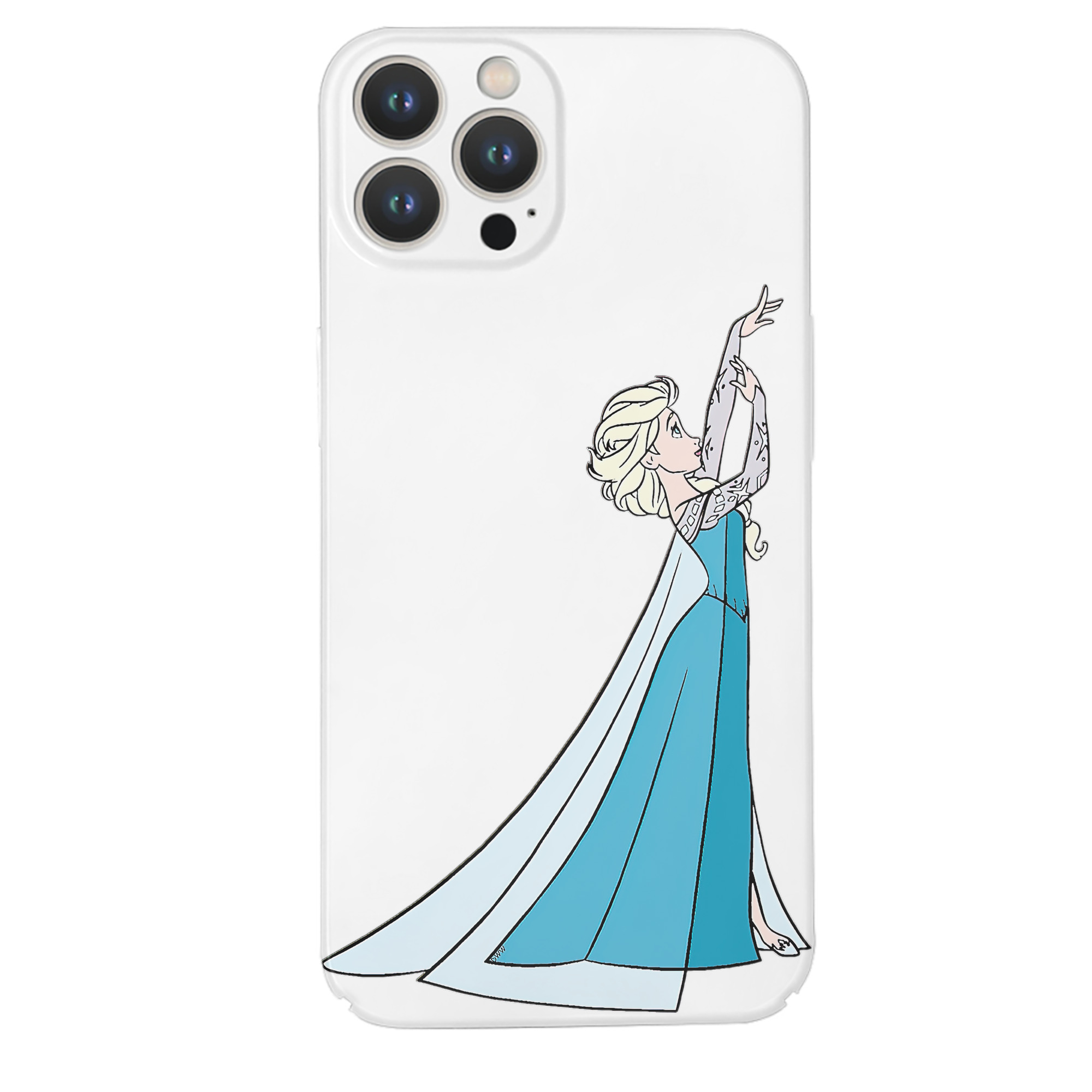 （画像用） アナと雪の女王 アンナ エルサ Frozen Anna Elsa 【iPhone 14シリーズ対応】ハードケース